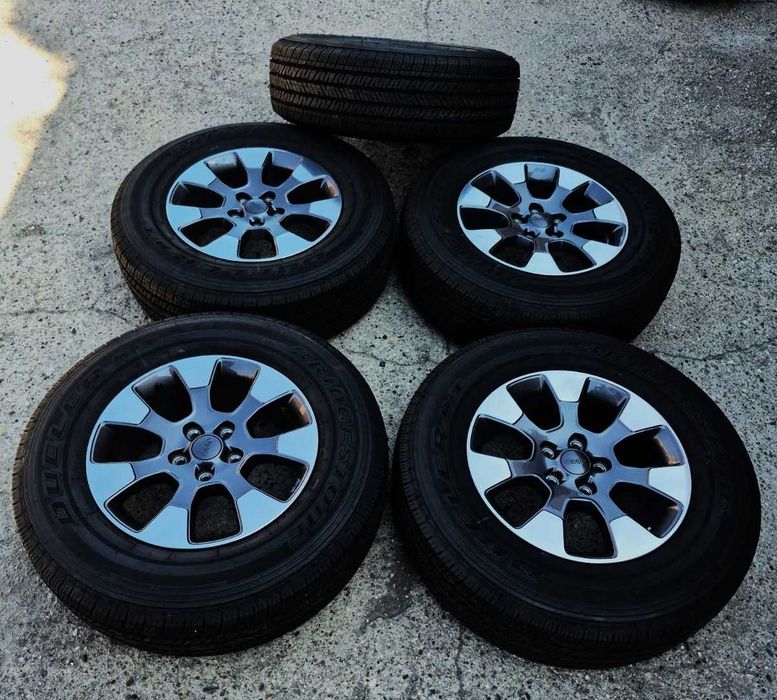 Jeep Wrangler JL/JK Rubicon Gladiator Sahara Nowe Oryginalne Alufelgi Koła Całoroczne 18 Cali-5szt