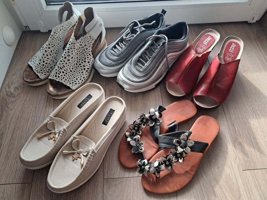 Zestaw butów damskich rozmiar 38. Stan bardzo dobry, normalne uzytkowa