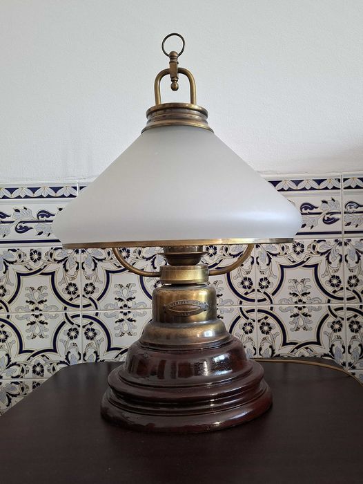 Raro Candeeiro American Coop 1850 - Anos 70