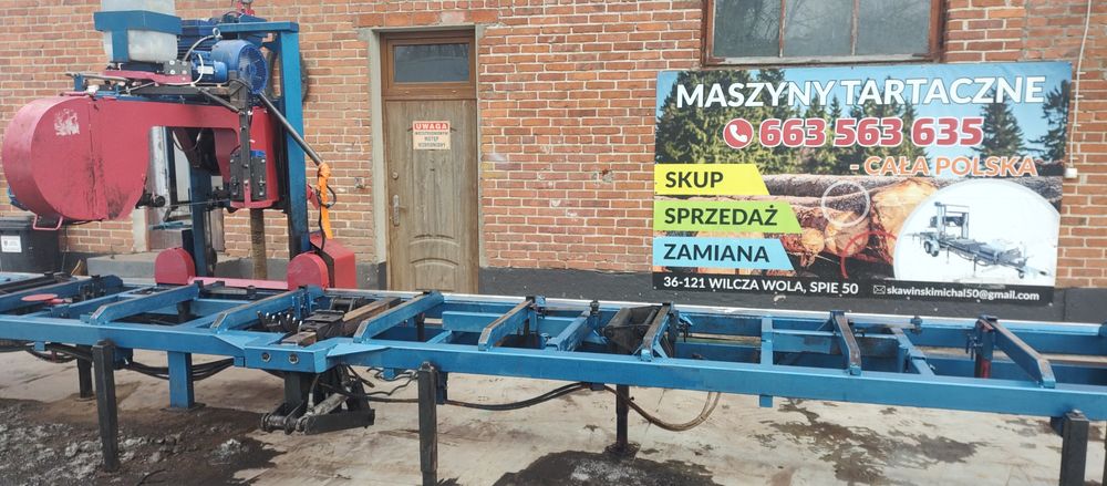 Trak taśmowy Masz -Drew  TTP- 1000 Tartak
