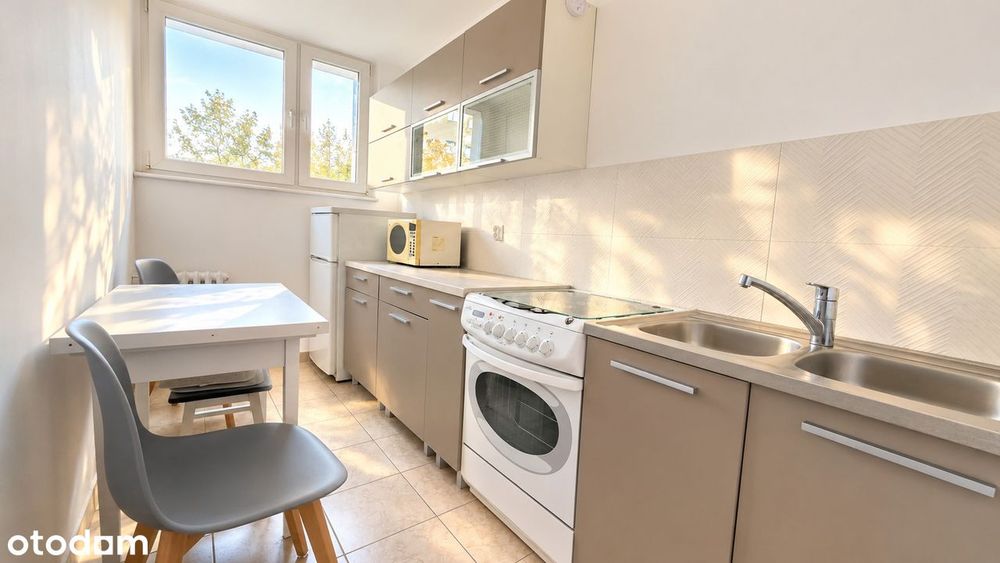 Ogrody Centrum 49m2 balkon 2 pokoje parking