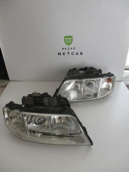 Farol Optica Xenon Audi A6 2003 Esquerdo / Direito