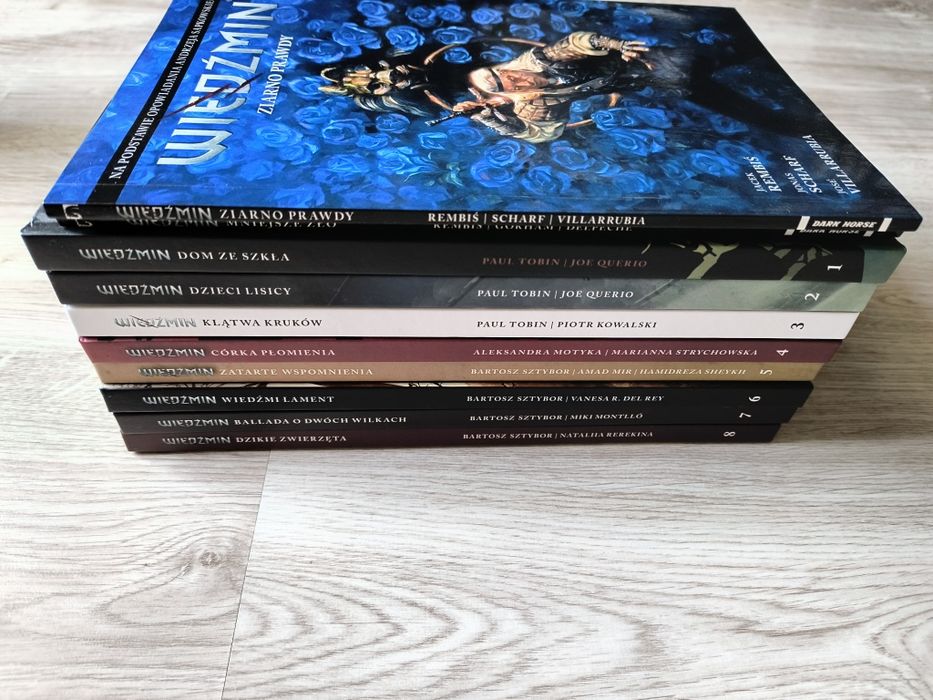 Wiedźmin. Zestaw komiksów.