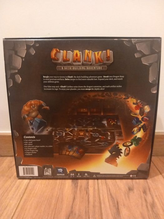 Jogo de tabuleiro Clank! (NOVO)