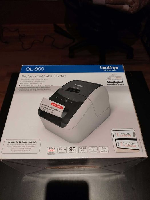 Brother QL-800 drukarka etykiet termiczna