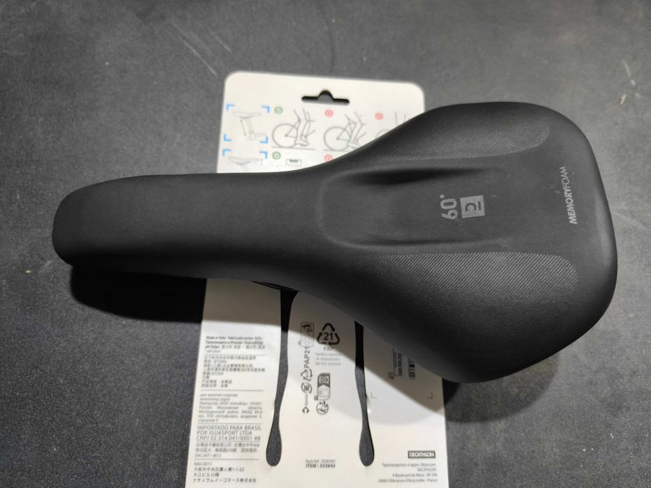 vendo selim de bicicleta novo