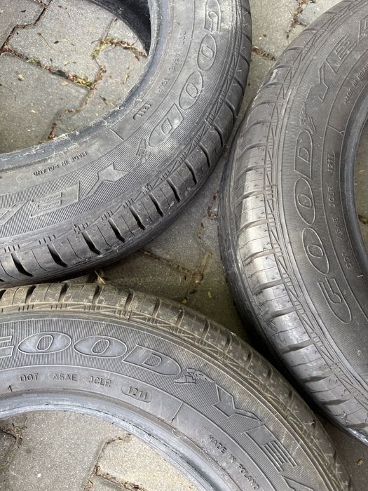 3x opony letnie Goodyear 195/65 R15 – bieżnik OK