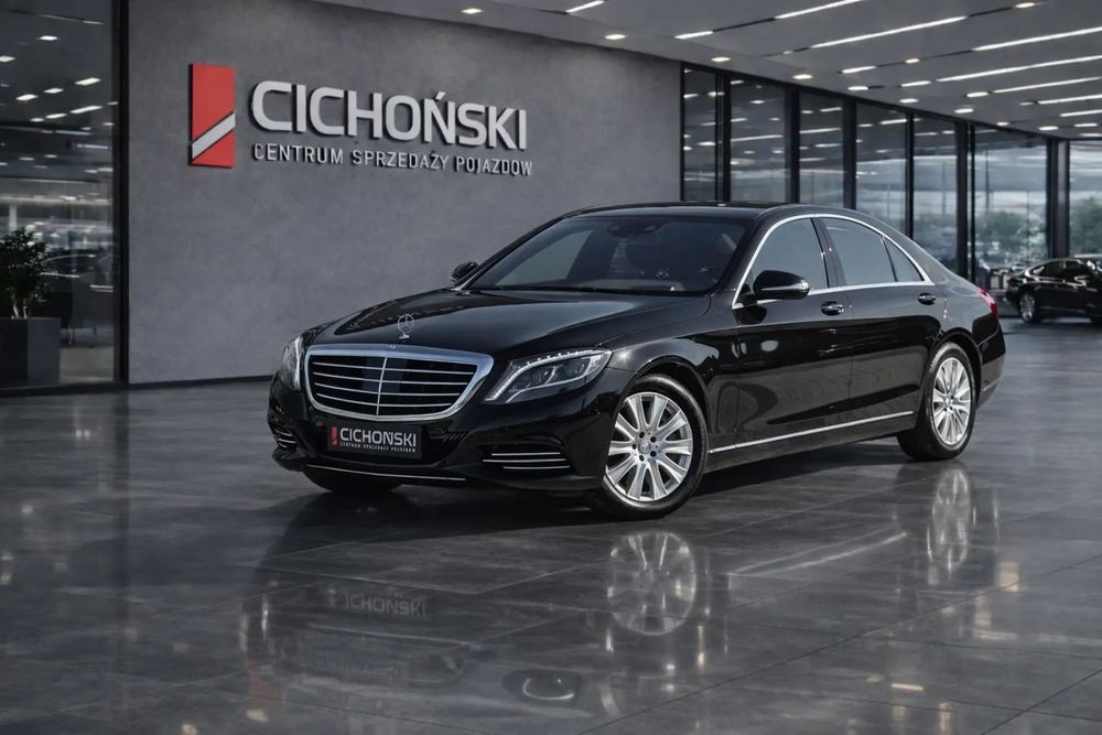 Mercedes-Benz Klasa S S 500 4 Matic BEZWYPADKOWY z Polskiego Salonu Faktura Vat 23%