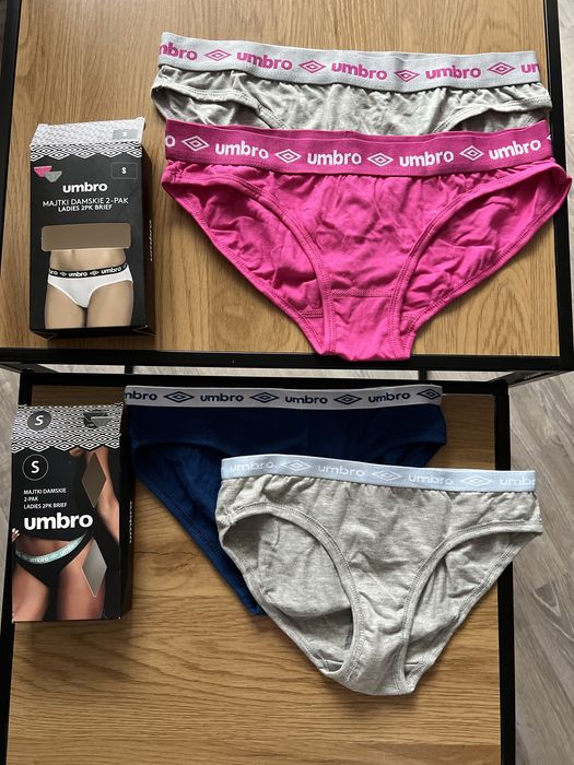 2 opakowania 2-pack 4sztuki majtki figi umbro