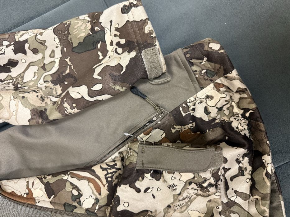 Softshell kurtka mysliwska moro leśna kamuflarz lesnicy las ciepla
