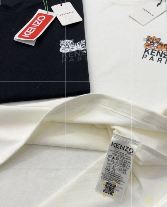 Футболка Kenzo Paris Happy Tiger