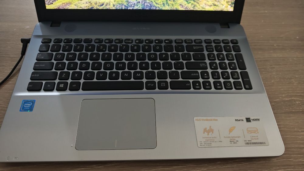 ASUS R541N X541NA Celeron 4GB Sprawny Bateria + Zasilacz