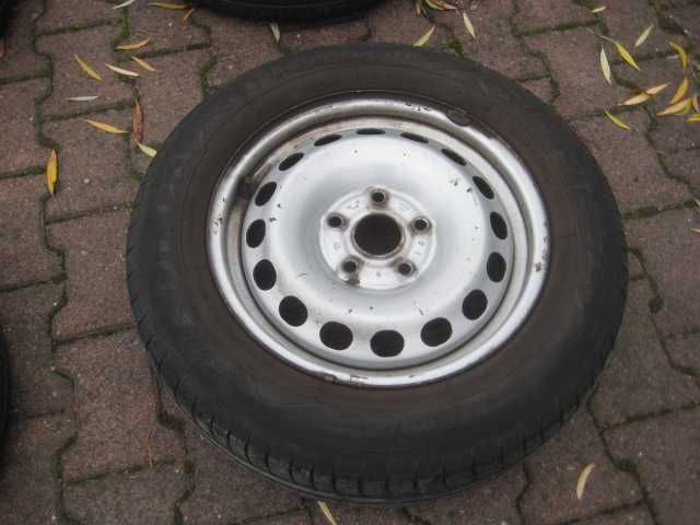 4 felgi stalowe 15 opona 195/65/R15 VW Golf Passat Skoda 195 65 R15