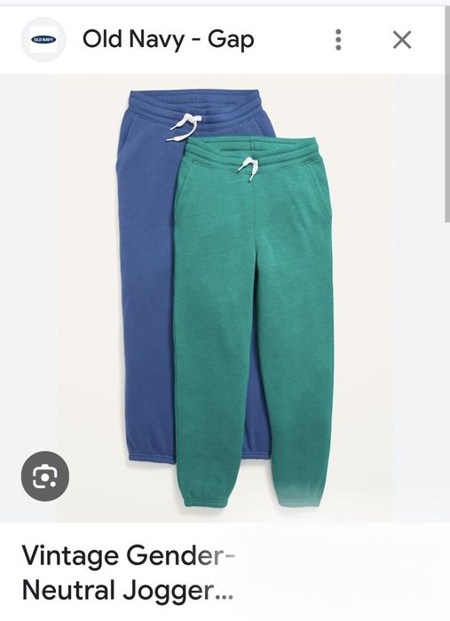 Штани спортивні на флісі Old navy 2шт