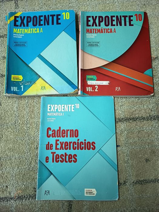 livros matematica expoente 10