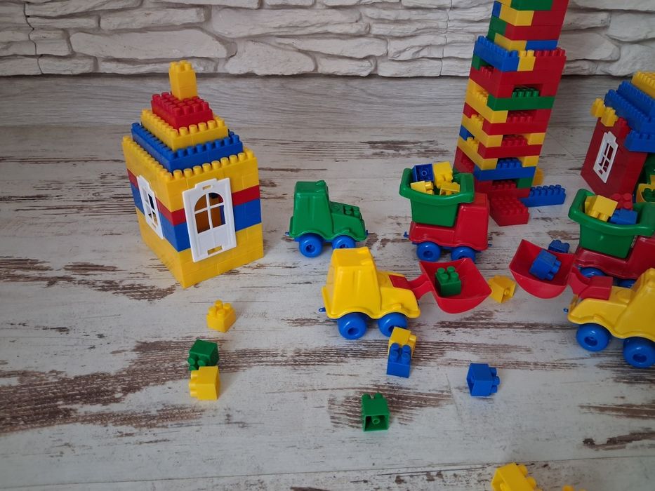 Klocki konstrukcyjne 570 elementów