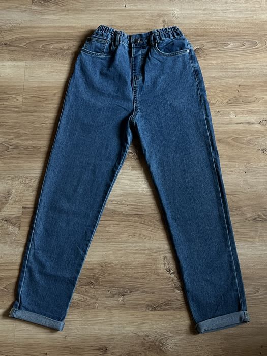 Темно-сині джинси для дівчинки