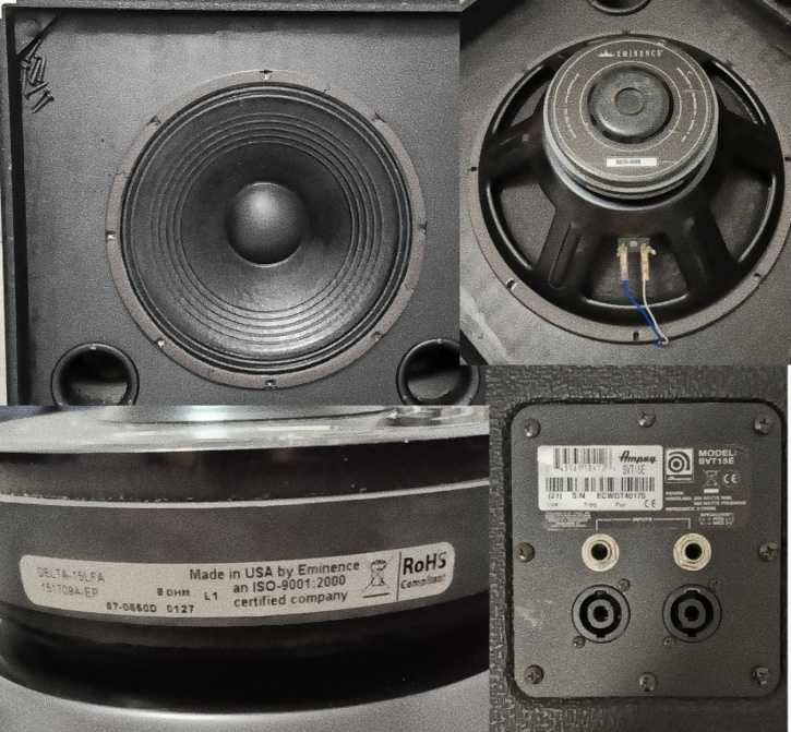Ampeg SVT15E Classic Glosnik Eminence Delta 15LFA Case Barczak