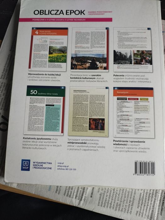 Oblicza epok 2.1 Język Polski