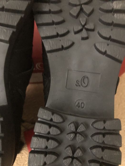 Botki koxaki skòrzane rozmiar 40