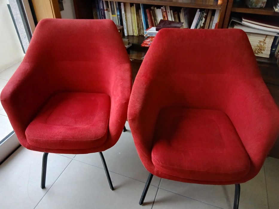 Par de Cadeirões Vintage Estilo Industrial (Anos 70)