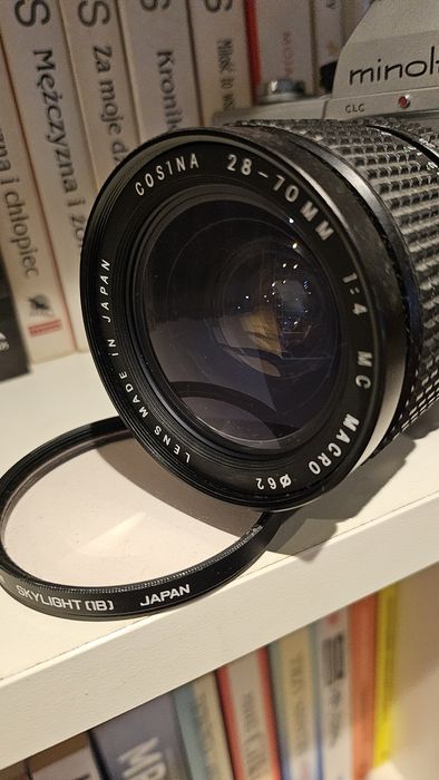 Minolta SRT 101 + obiektyw
