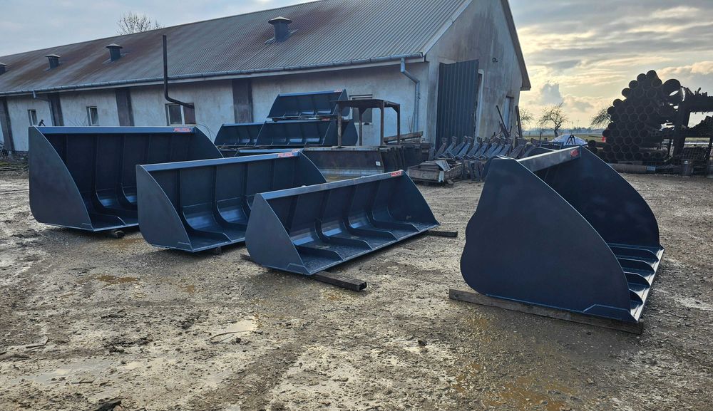 Łyżka Szufla Łycha objętościowa do zboża do ładowarki tura DOWÓZ