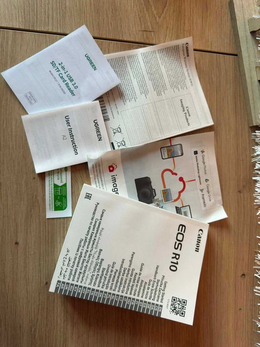 Zestaw aparat CANON EOS R10