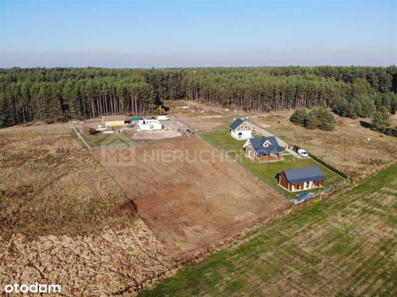Działka budowlana 3068 m2 otoczona lasami - Ocypel