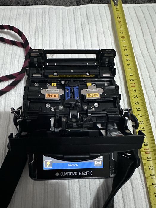 Maquina fusao fibra optica