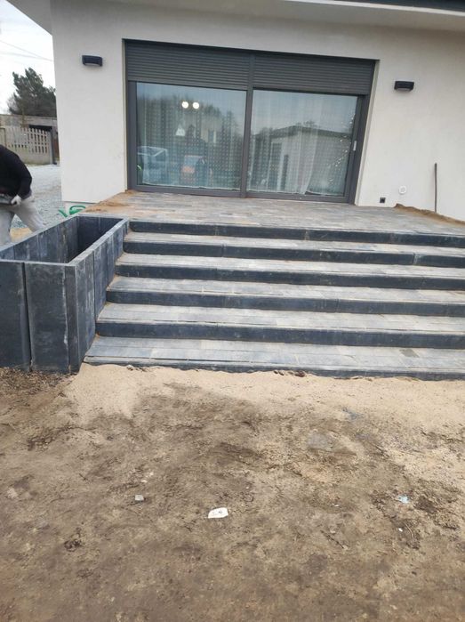 Kompleksowe układanie kostki brukowej