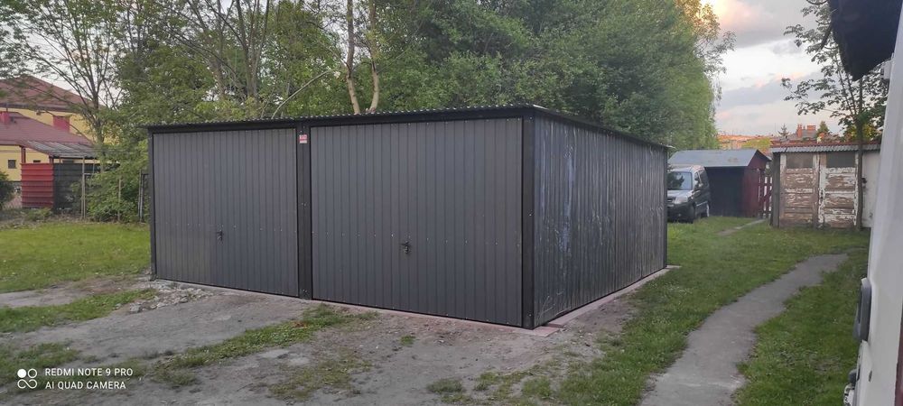 3x5 garaż w drugim gatunku blachy na budowę