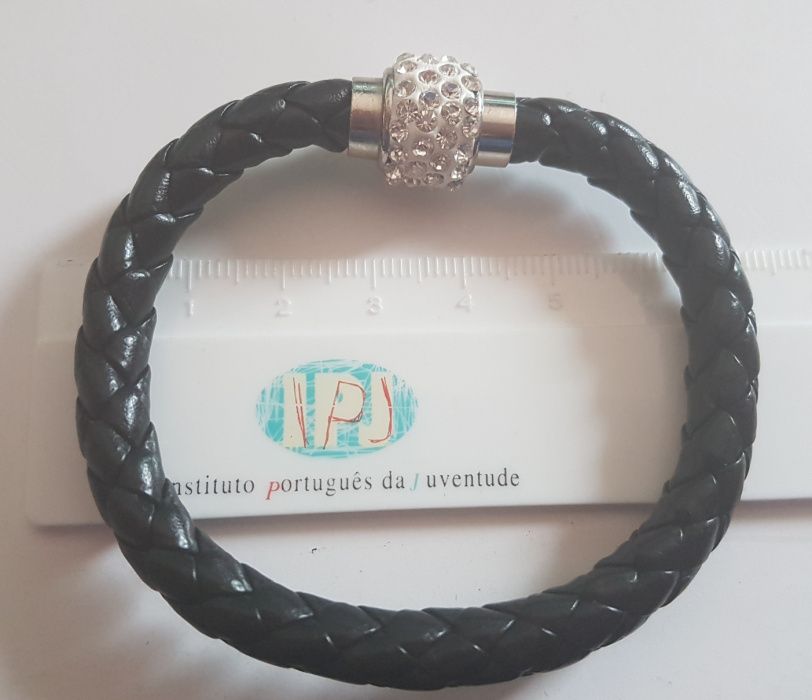 Pulseira pele - tipo Pandora