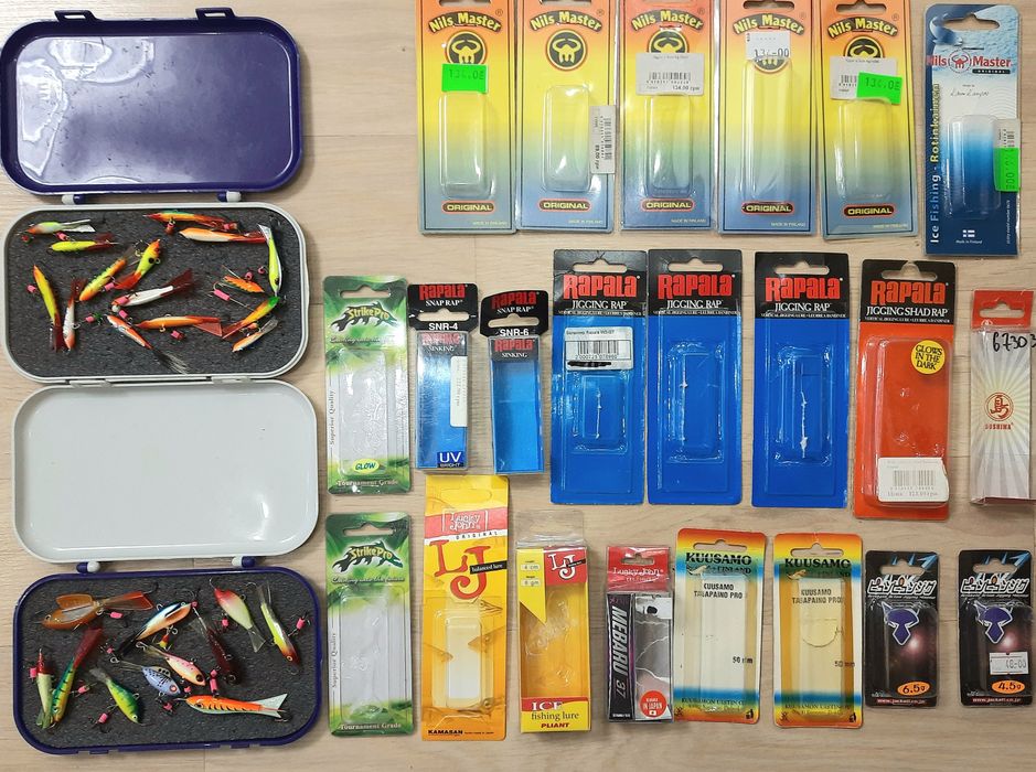 Комплект для зимової рибалки. Ледобур топові балансири  вудки та інше