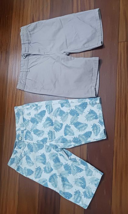 Conjunto de 6 calções para criança  - 6/7 anos