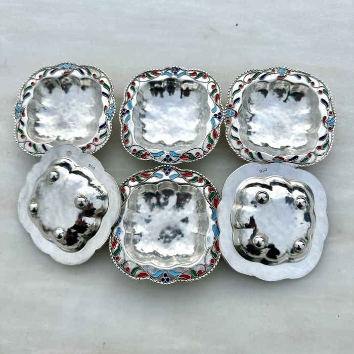 Серебро Эмали 950