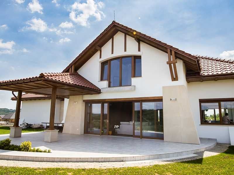 OKNO Dwuskrzydłowe Plastikowe 1165x1135 PCV Drzwi Balkonowe na Wymiar