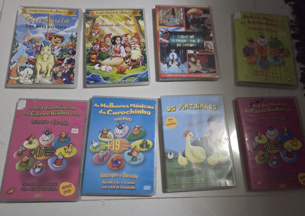 Lote vários DVDs