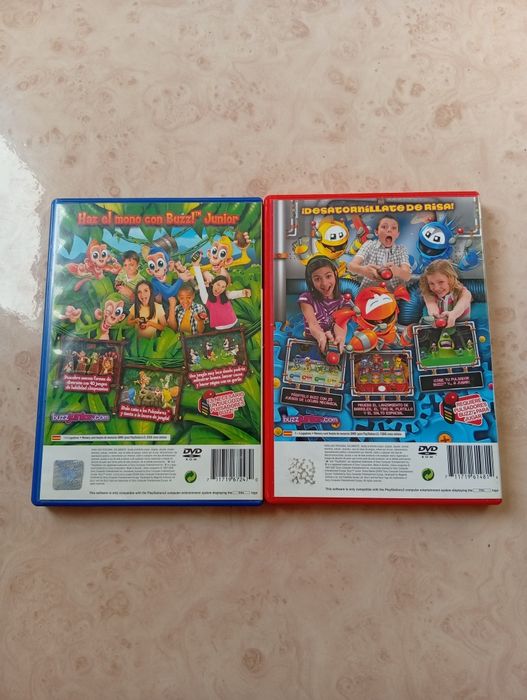 Buzz Junior PS2 – Locura en la Jungla + Robo-Mania