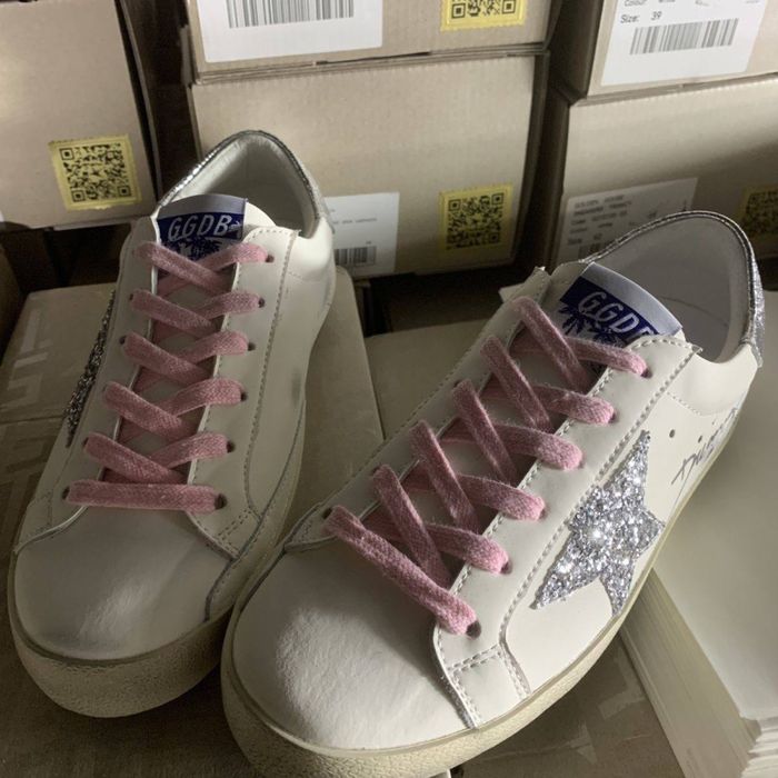 Кросівки Golden Goose Pink/ Кеди Голден Гус рожеві/ GG/ Valentino/ UGG