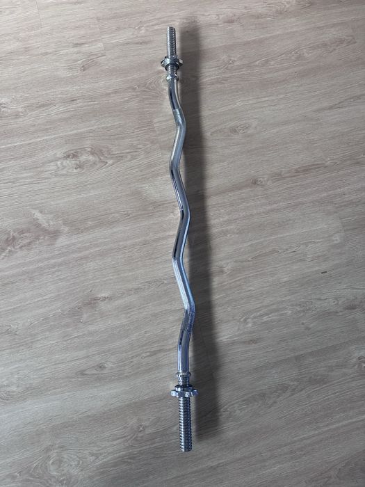 Barra musculação em w 1,20mt