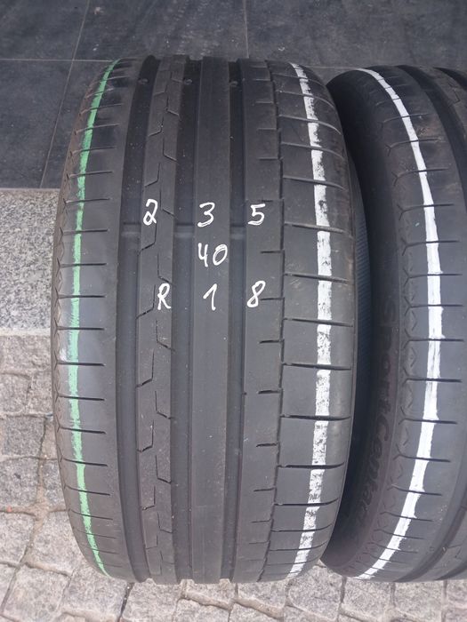 2 pneus 235 40 r18 continental