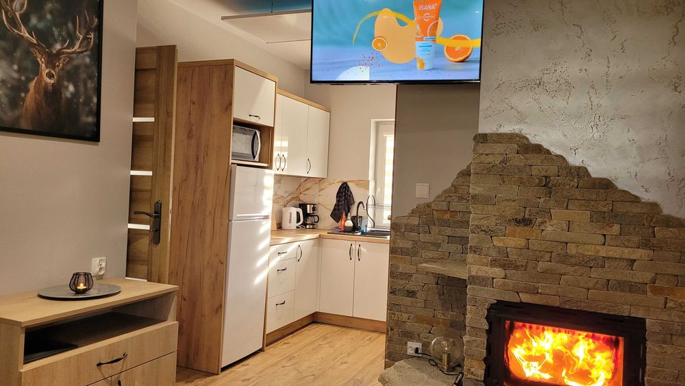 domki całoroczne Sylwester Bieszczady bania jacuzzi noclegi Solina