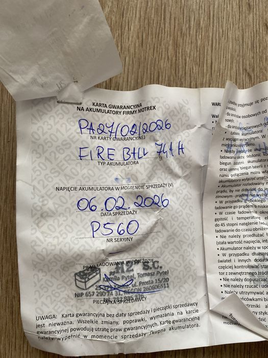 Akumulator Fire Ball 12V 74 AH 680A