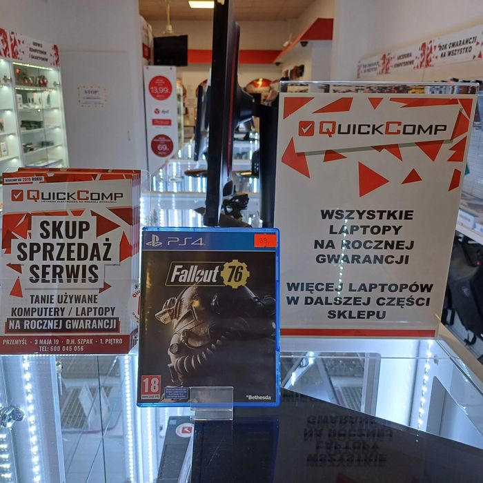 Gra PlayStation 4 PS4 / PS5 Fallout 76 Gwar 1 rok QUICK-COMP