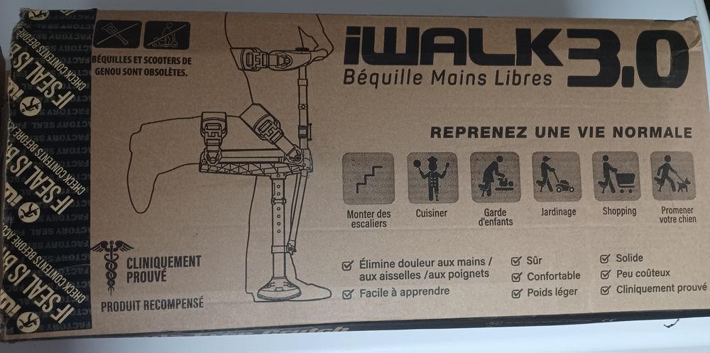 Muleta mãos livres iwal 3.0