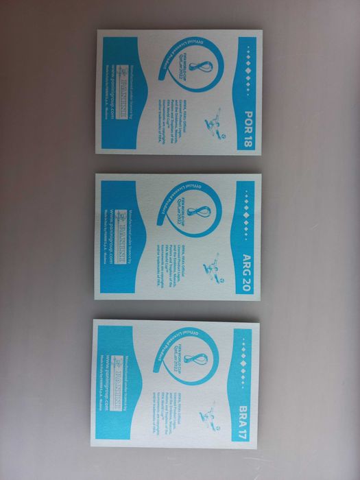 Cromos Panini Qatar 2022 . Cristiano Ronaldo + Neymar