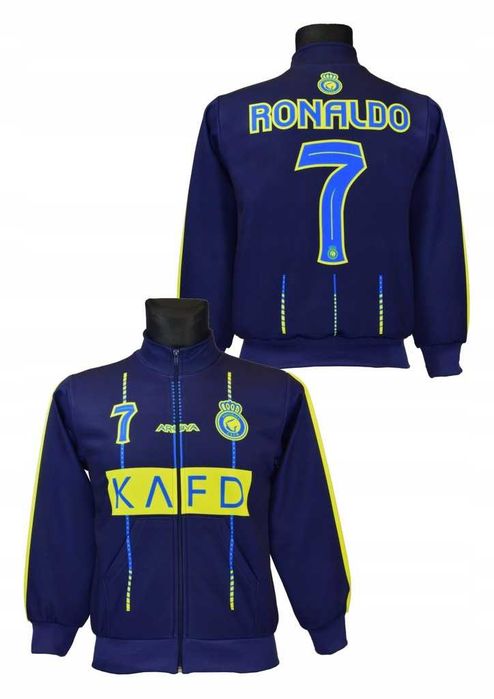 Bluza sportowa / piłkarska RONALDO AL NASSR 7 rozm. 134