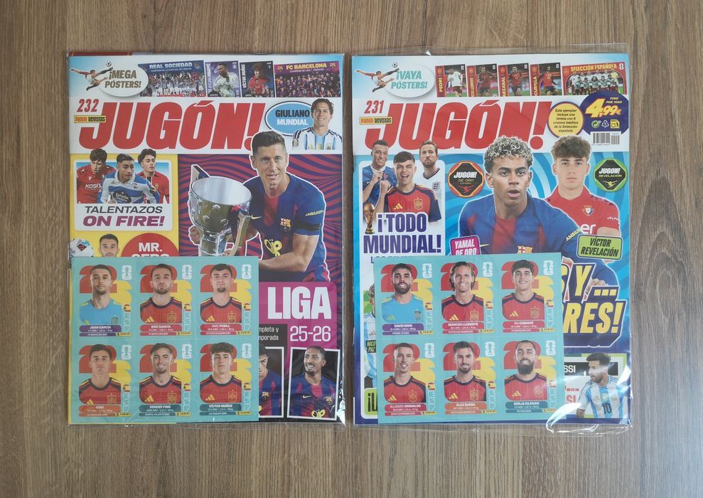 Sets actualizações Espanha