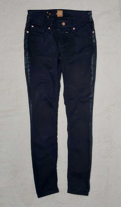 Spodnie jeansy czarne Skinny HUGO BOSS, R. S